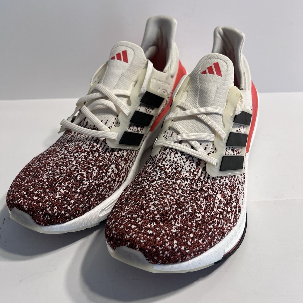 Adidas Ultraboost Red White Speckled Men's 14 Running Shoes Boost